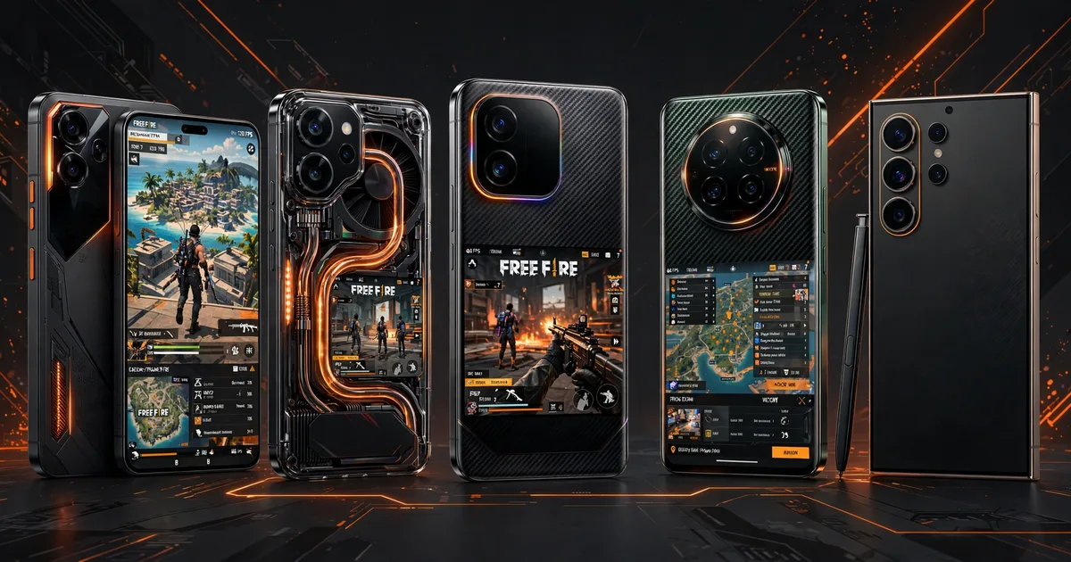 Lineup of budget to flagship Android phones for Free Fire gaming