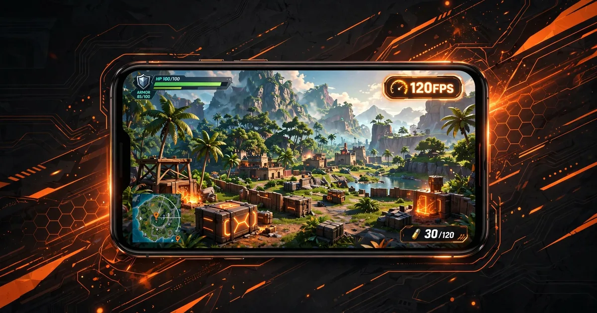 Free Fire max graphics settings with GFX tool on Android