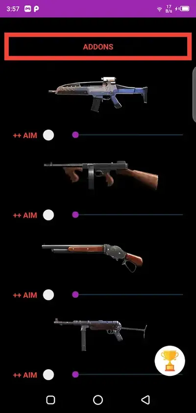 Macro Space Free Fire optimization panel